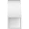 Ekena Millwork 5"W x 8"D x 12"H Standard Heritage Architectural Grade PVC Knee Brace BRCP05X08X12HTG - alternate 4